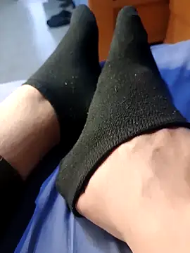 In Socks Foot Massage - Feet Fetish