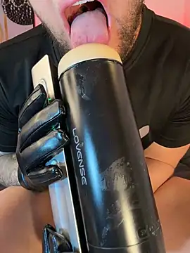 A lot spit and licking my flesh light toy
