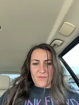 Public car park pussy play - video by BrunetteNymph cam model