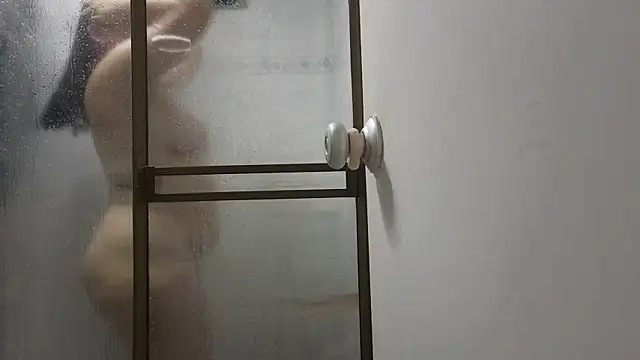 Taking a bath