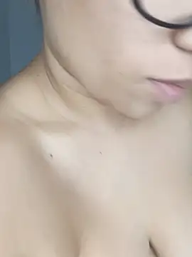 blowjob and sucking on breasts with saliva