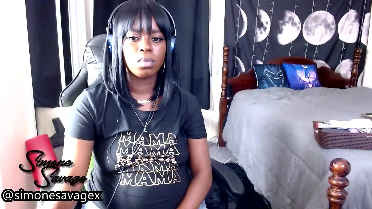 Jerk Off Instructions Pregnant - video by SimoneSavage cam model