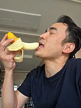 Sucking Banana ;)