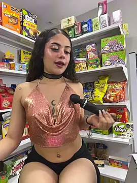 I get completely naked in the tent while I masturbate and lick my armpits—it's so sexy 😈🙈😍 - video by Lia_collins7 cam model