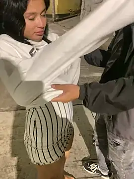 naked in Pamplona swallowing semen