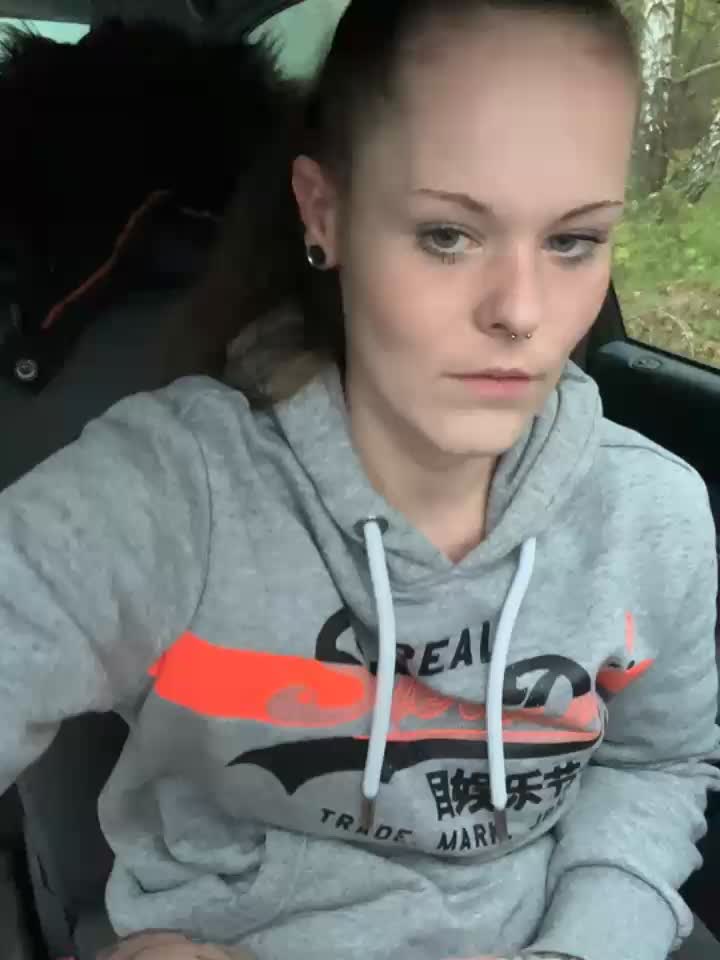 Hard Squirt in car