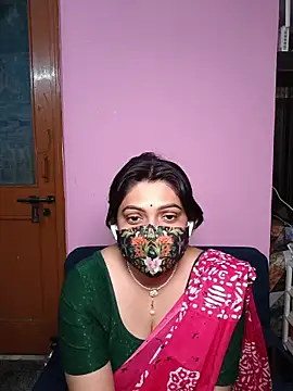 Sexy Saree Show – видео вебкам-модели indianpallavi