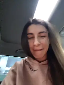 Naked cum show in car - video by GroaningJute cam model