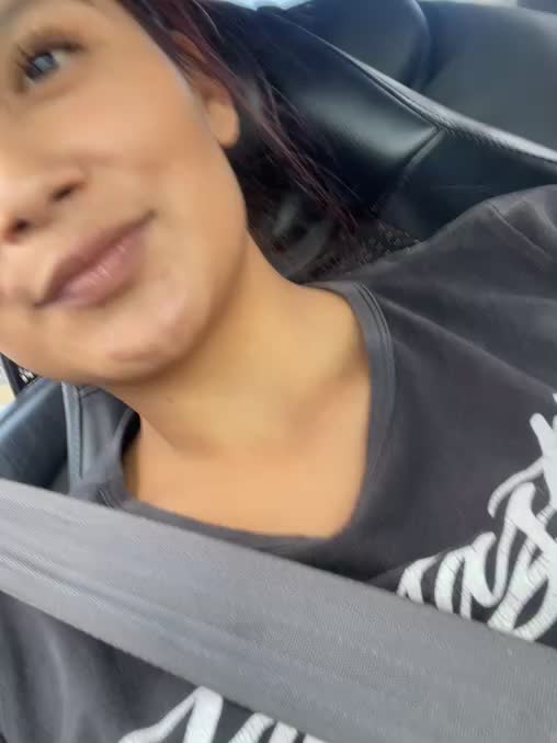 they masturbate me in the car - video by kinky_mila@xh cam model