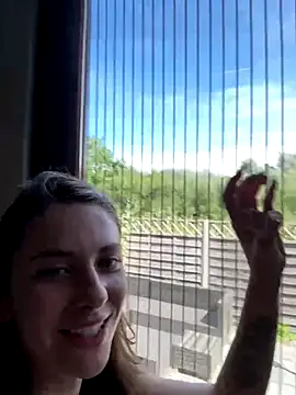 😈SEXY NAKED NEXT TO WONDOW DOOR😈 - video by MariiD cam model