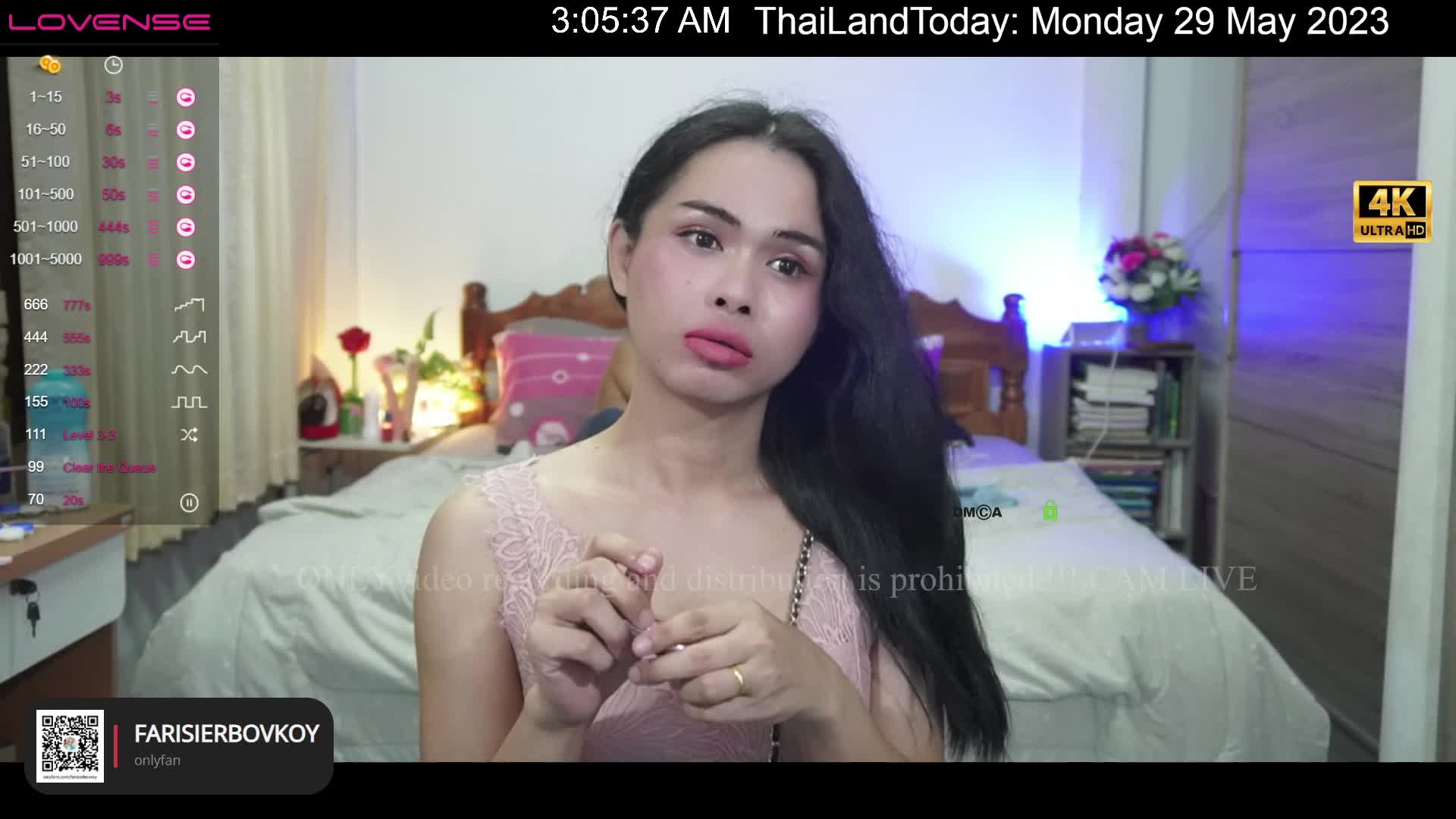 [29 May 03:06] Private Show - video di ribbinpink modella di cam