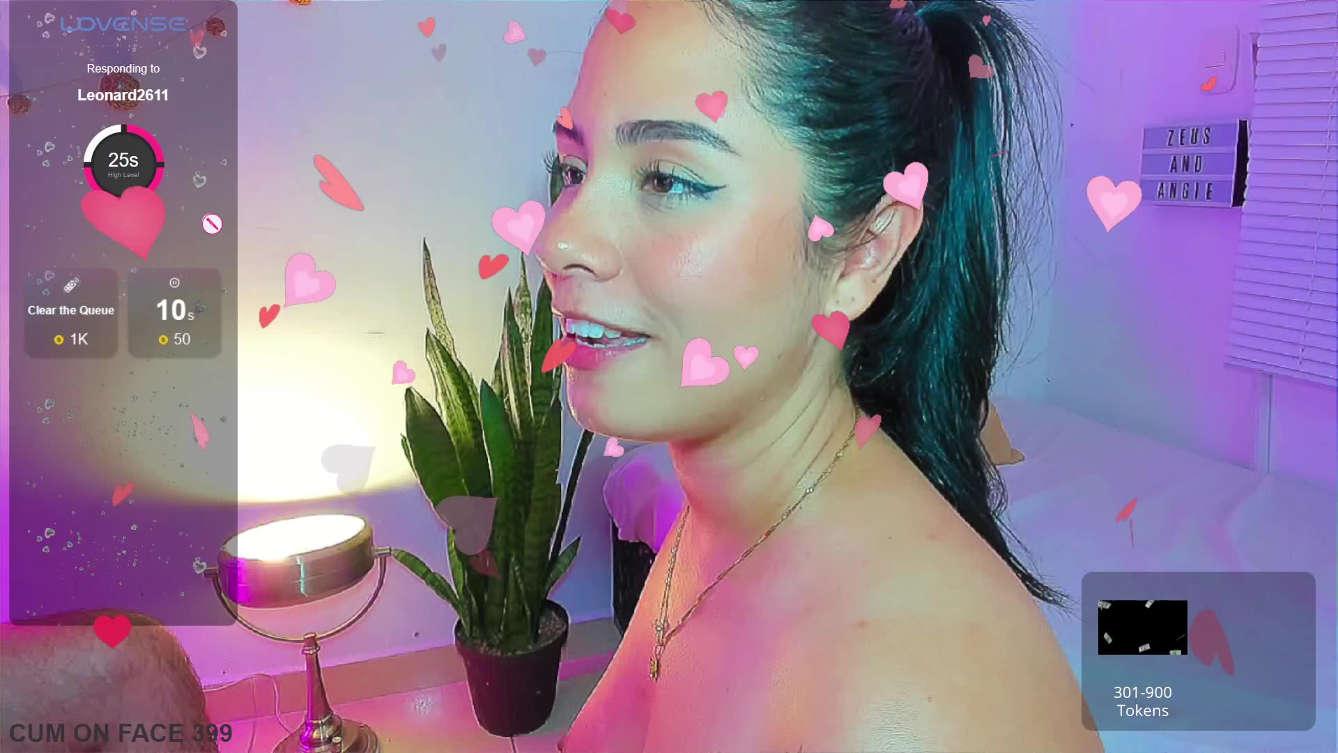 (Apr) Private Show cum on face 5:10 seconds