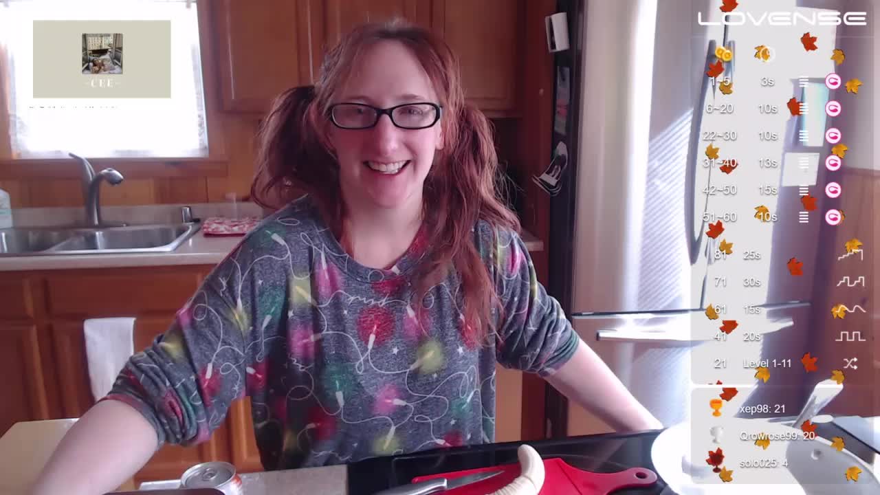 Cooking Show While Pregnant - video by WickedAphrodite cam model
