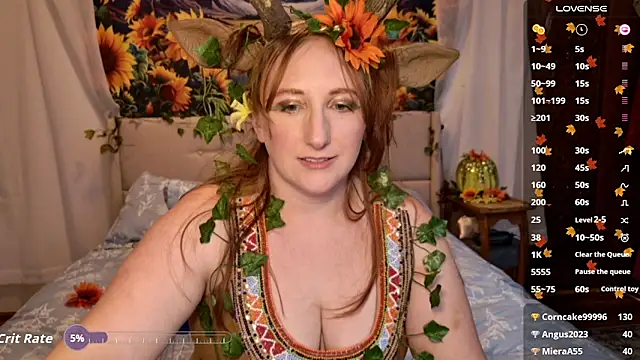 Fall Goddess - video by WickedAphrodite cam model