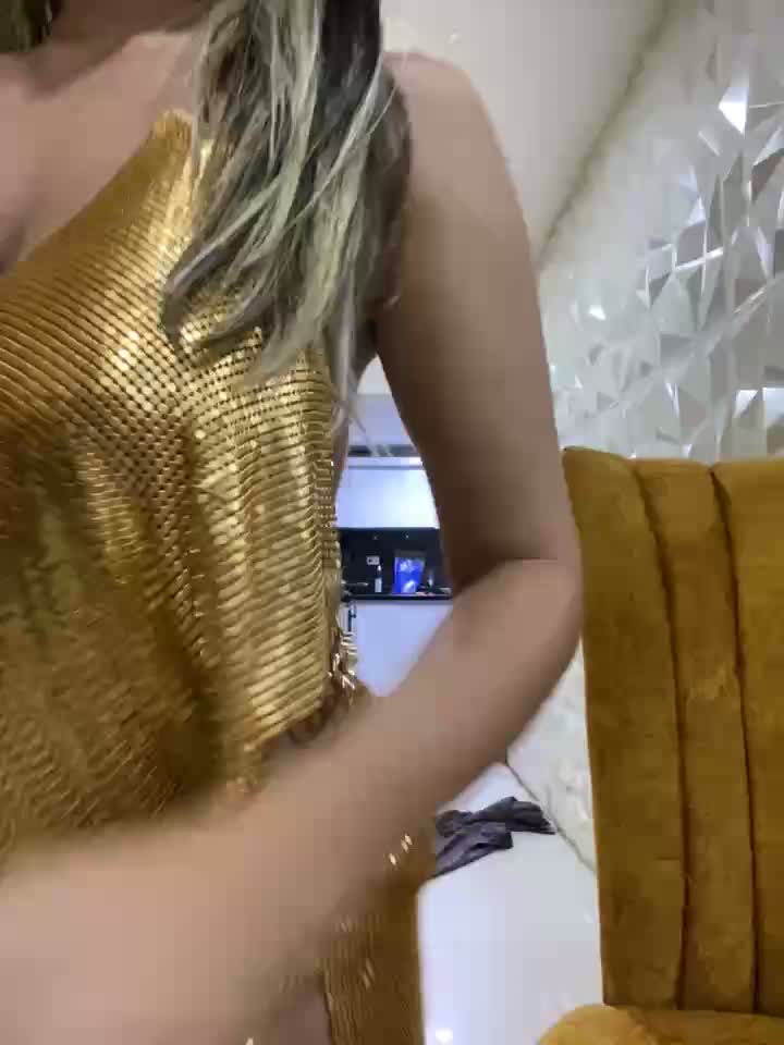 Golden dress