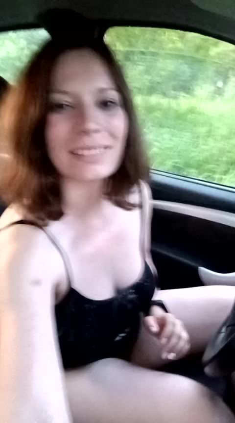 in car