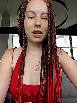 Unzipped jeans at the mall, really risky - video by Frost_foxy cam model