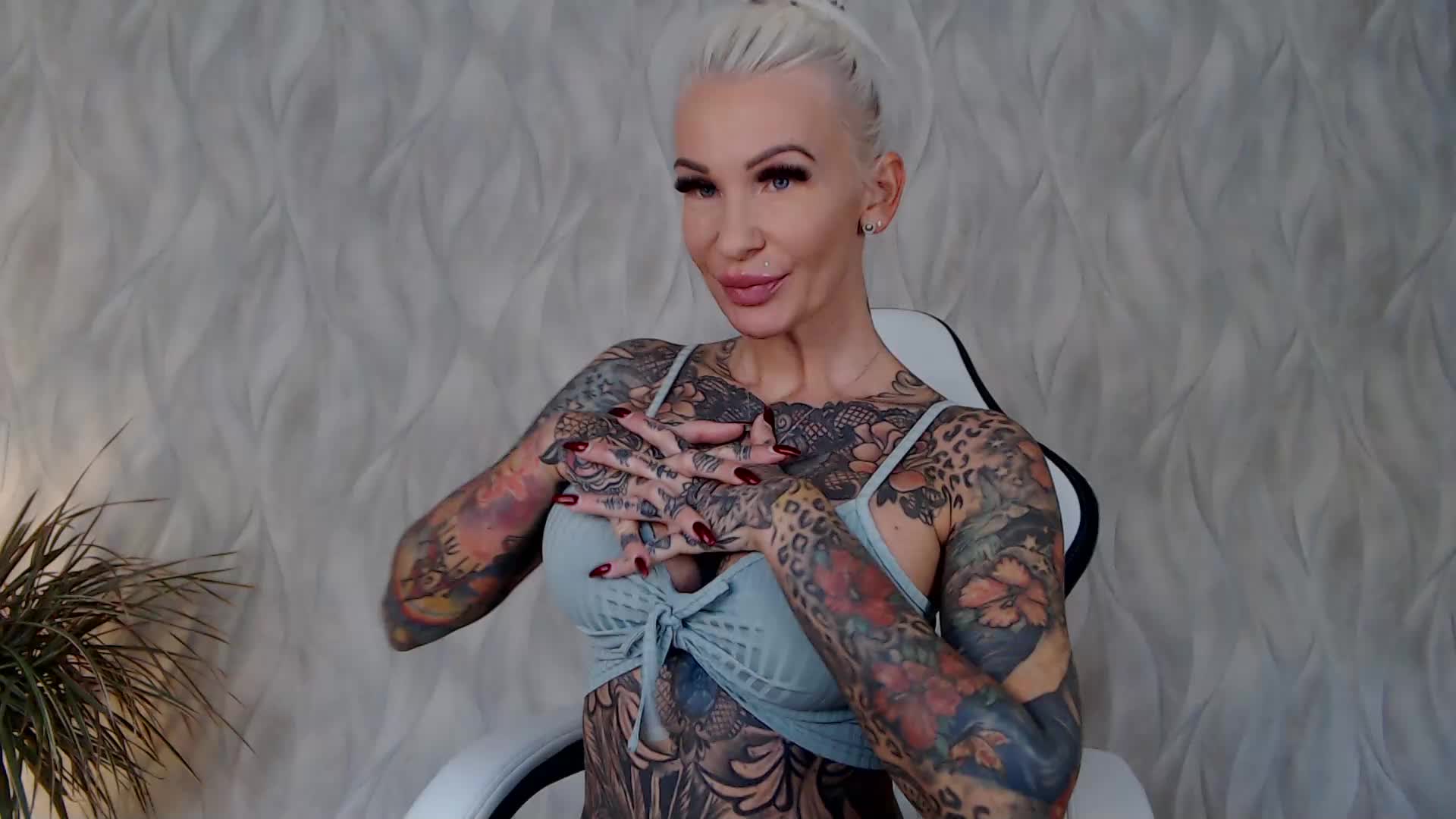 Rollenspiel Schülerin & Lehrer - Private Show - video by TallyHeart cam model