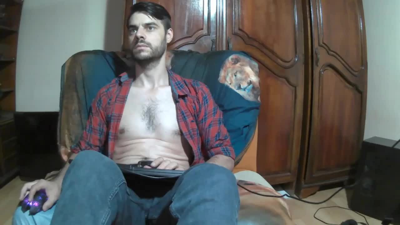 big load of cumand hairy dick and ass - video by 00george cam model