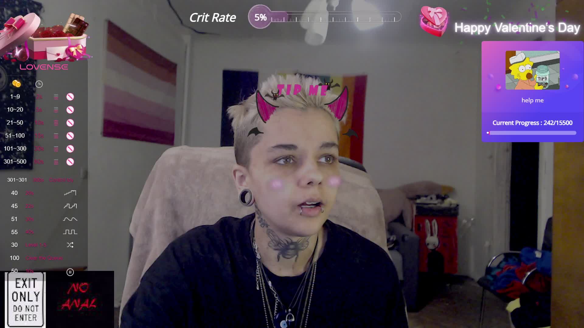 [4 Feb 02:48] Private Show - วิดีโอโดย Dark__Elf โมเดลแคม