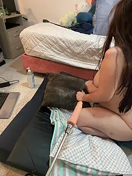 I fuck with a great black dildo and I have a great squirt - video by nurse_becky cam model