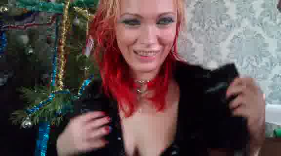 New year gift - video by WildMissNiks cam model