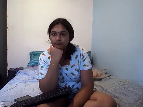 Cumshot on boobs - video by SexySanju06 cam model