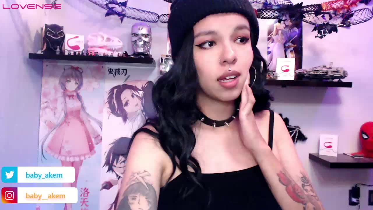 [11 Oct 22:22] Private Show - video by babyakem cam model