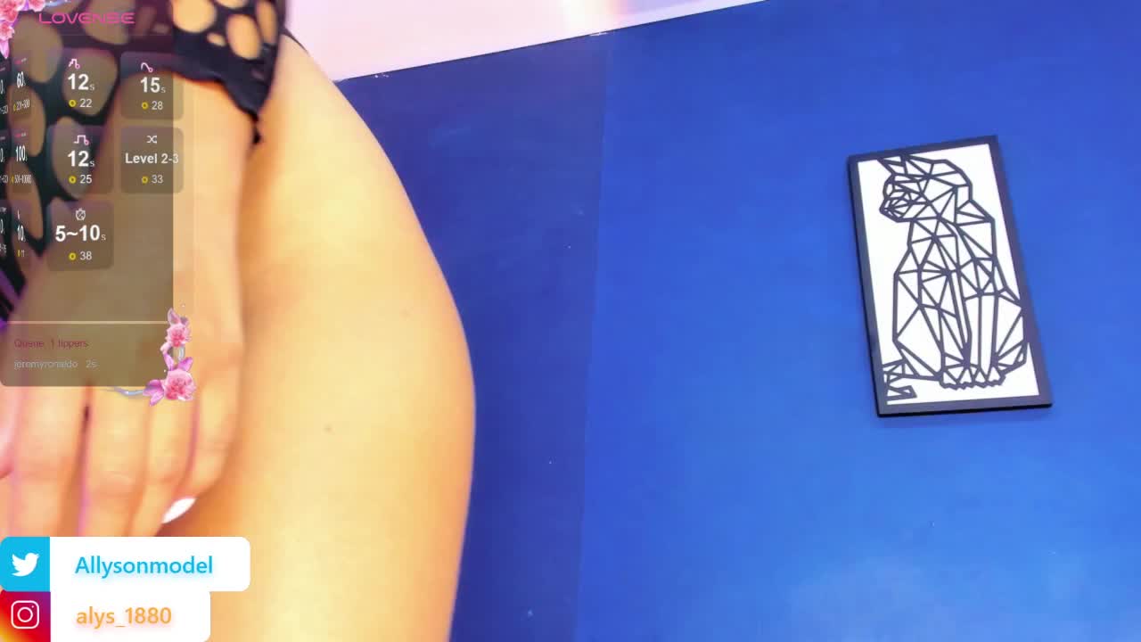 RUB MY PUSSY FOR YOU – video od webkamerové modelky alysson_18