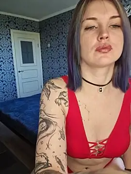 [9 Sep 14:15] PVT Blowjob, pussy fucking with a dildo, in red lingerie