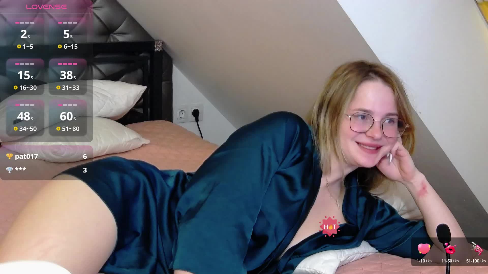 [4 Oct 10:17] Private Show – video od webkamerové modelky CindyJonson