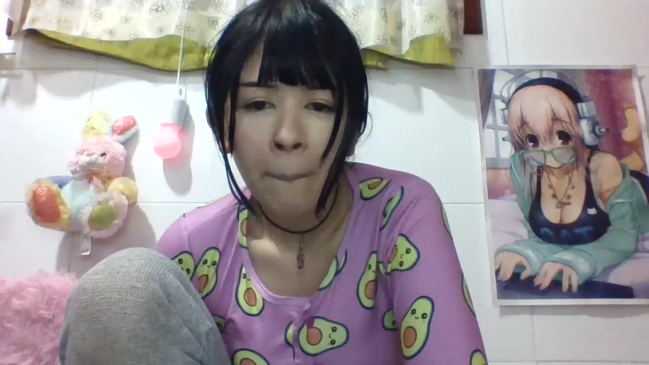 squirt  double penetration blow job - video av Haru_Queenn cam model