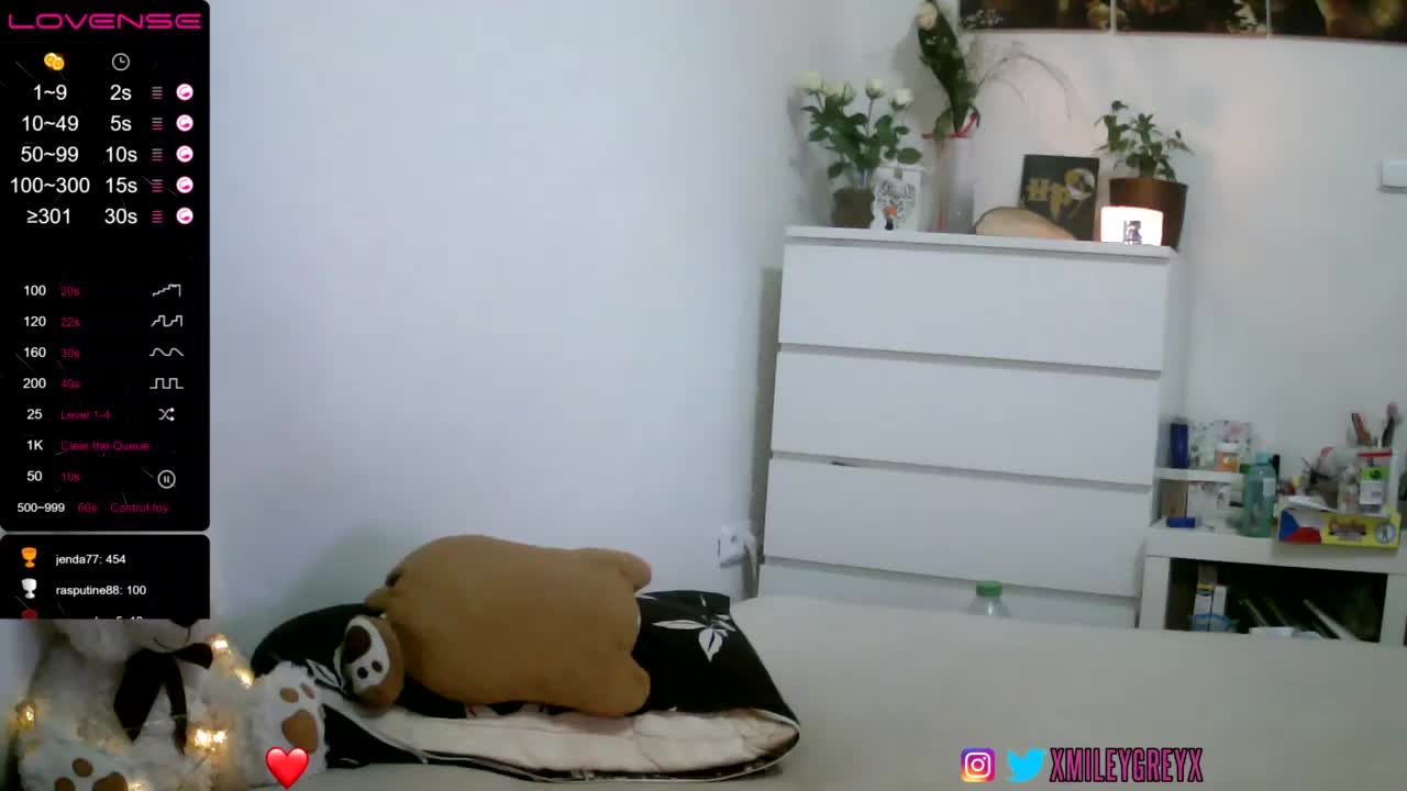 [3 Apr 23:56] Private Show - video av MileyGreyx cam-modell