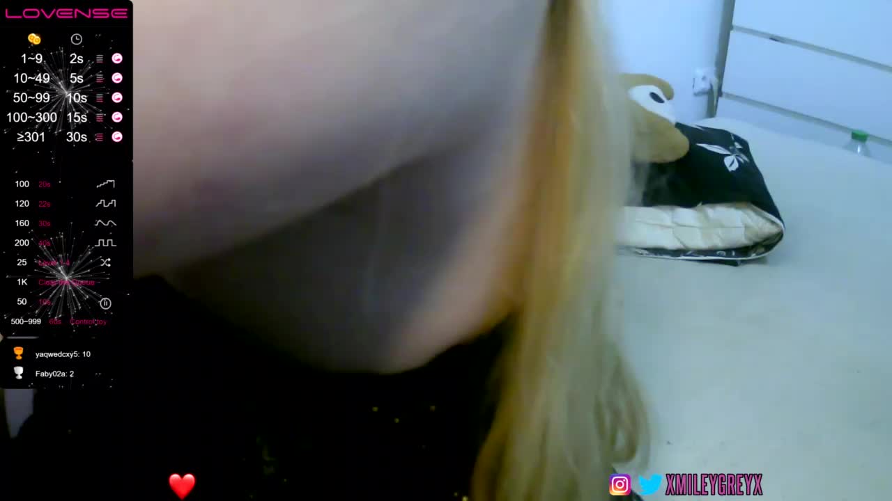 [3 Apr 20:28] Private Show - video av MileyGreyx cam-modell