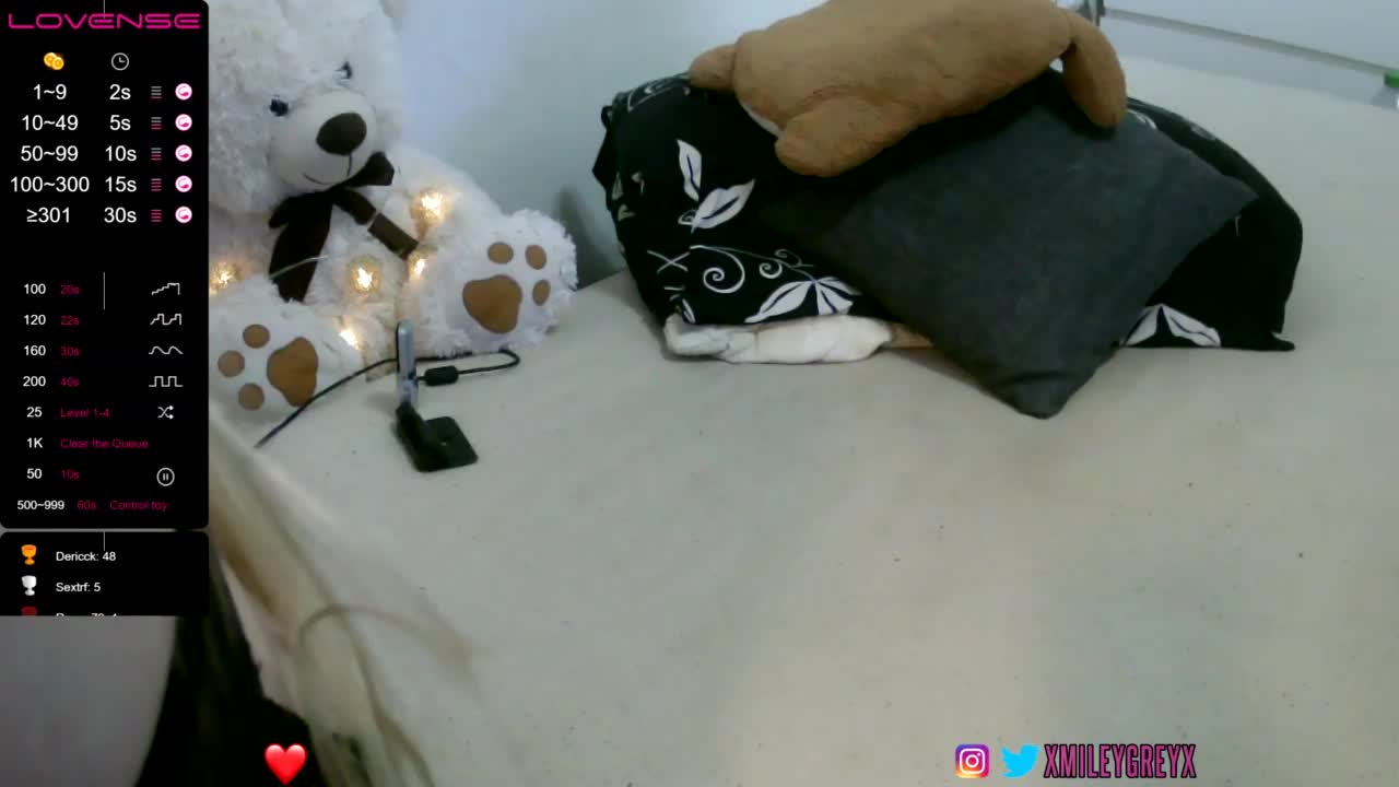 [5 Apr 22:18] Private Show - video av MileyGreyx cam-modell