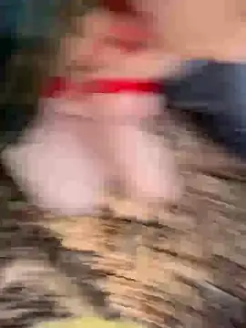 First outdoor squirt in 2026! Bounded boobs, forest