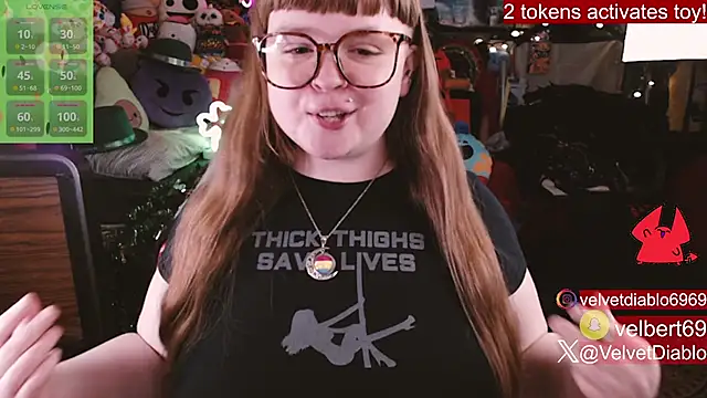 Wait til the end (Private Show) - video by VelvetDiablo cam model