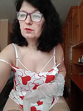 White tights show. My hot ass.