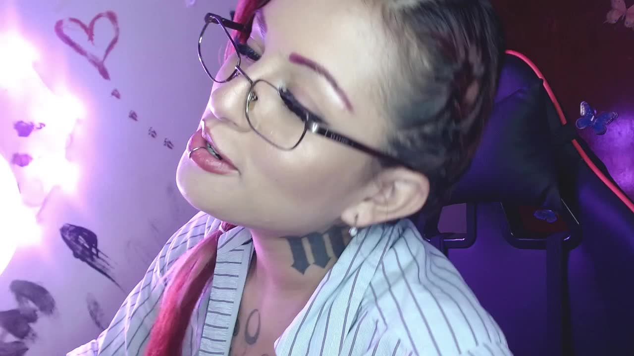 Secretary costume, black dildo in ass and squirt¡, long video - video av demon_ssofy cam model