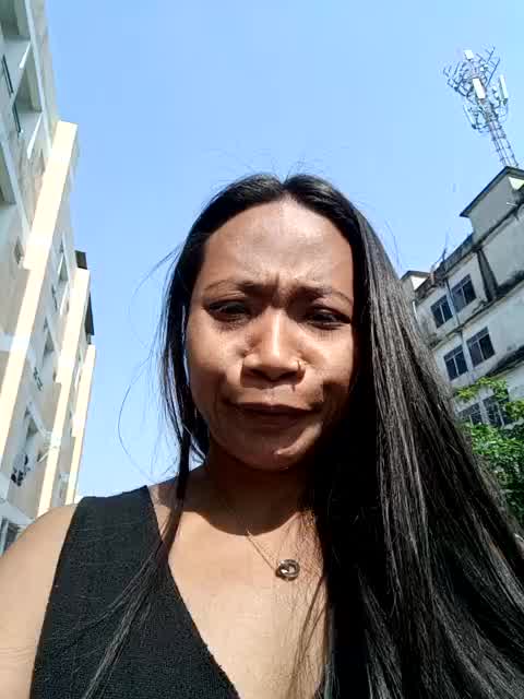 Sexy & funny outdoor 555 - video của người mẫu cam KinkyKit_May