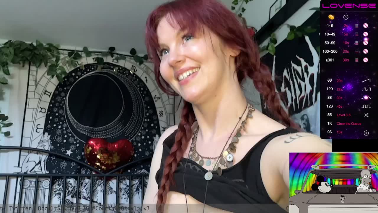 [27 May 17:55] Private Show - video by courtneyoccult cam model