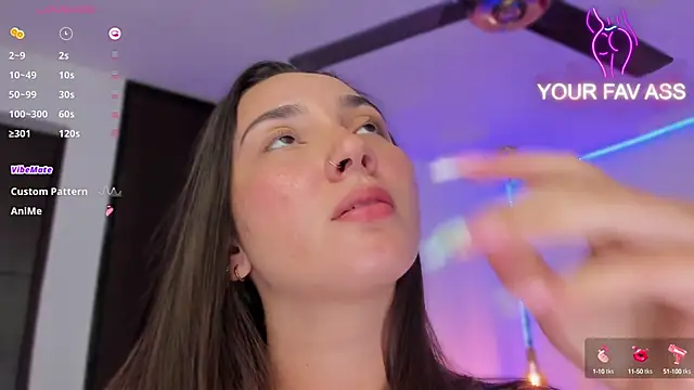 Private Show ass clap - video van ava_blue cam-model