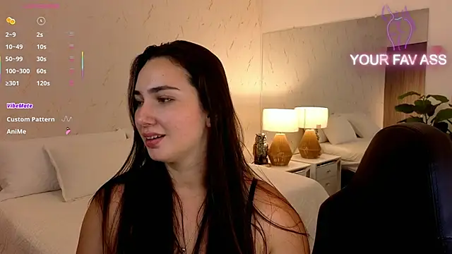 Private Show assclap and oil - video van ava_blue cam-model