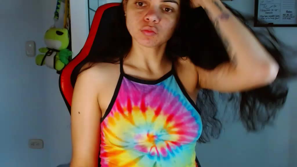 naked show  fingering - vídeo de karoll8 modelo de câmara