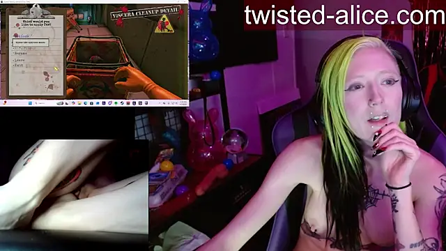 dildo ride－カメラキャストのTwisted_Aliceの動画
