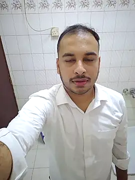 After office bathing and cum