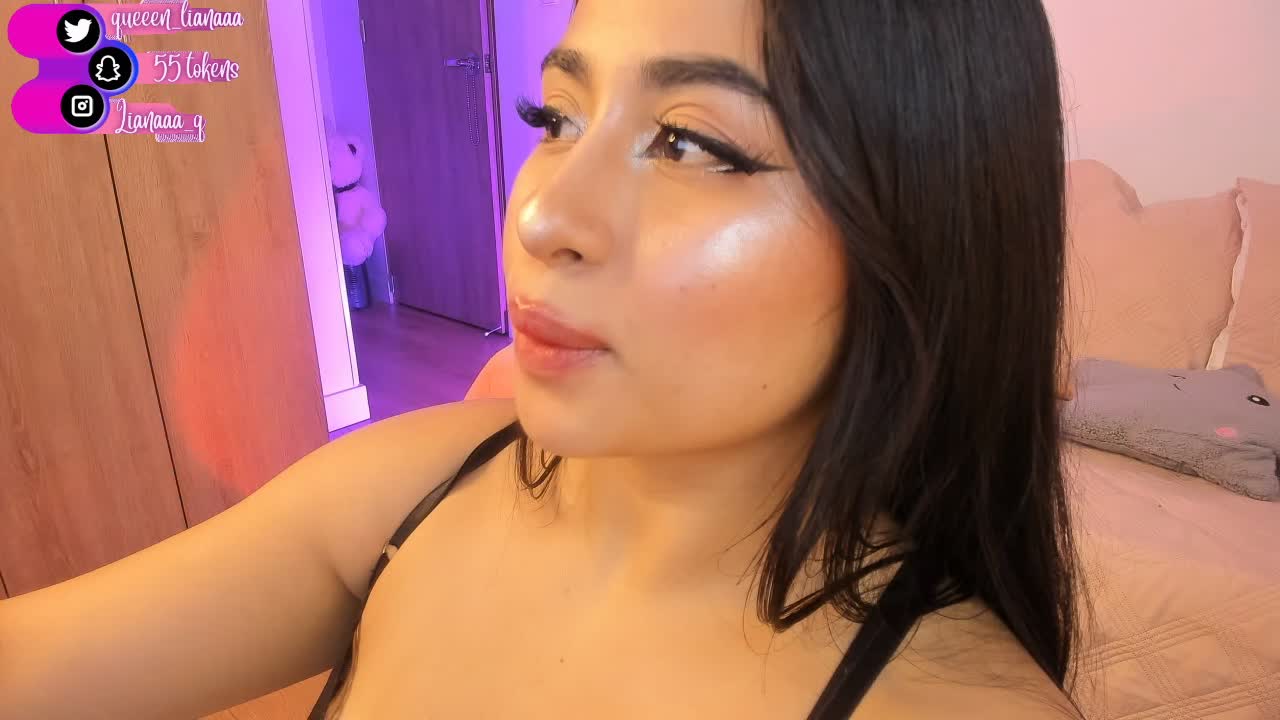 I had a lot of fun in this private room, I played with my pussy and I ate a cock - video by Queen_liana cam model