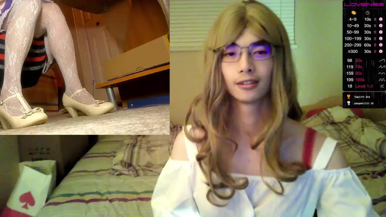 [14 Jan 19:28] Private Show – видео вебкам-модели CrytinaSissyCrossdress