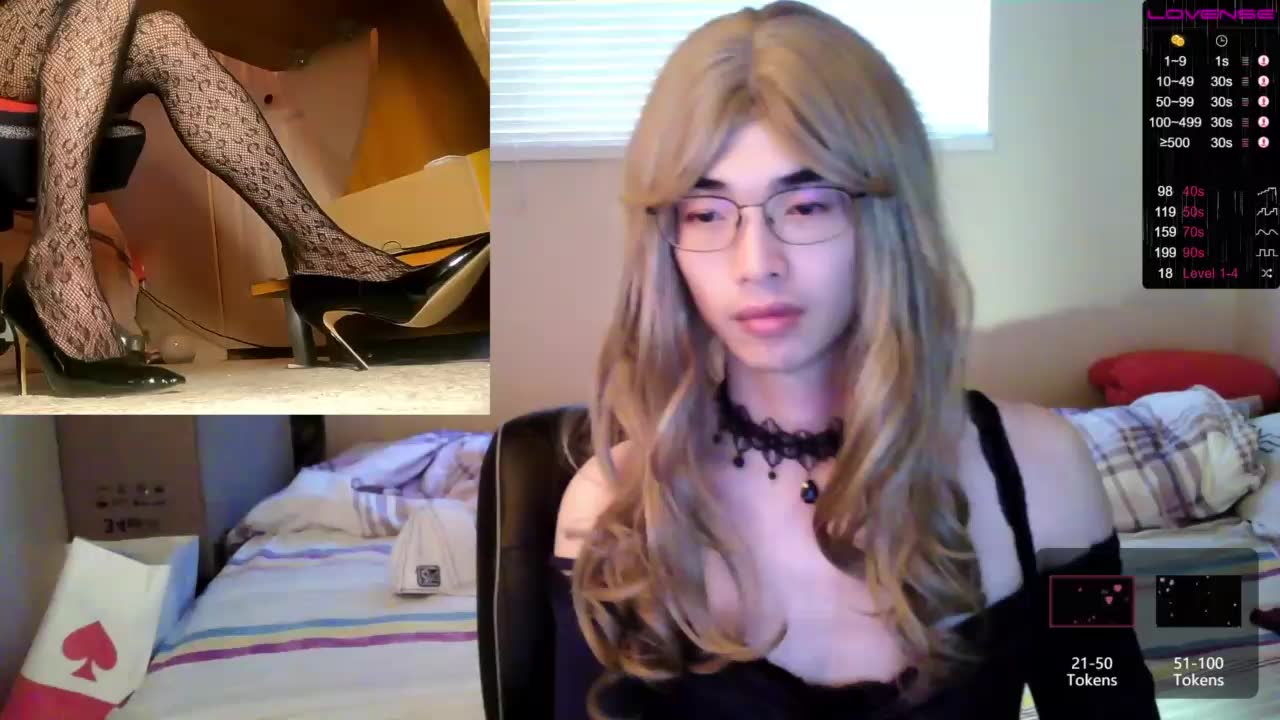 Dick show – видео вебкам-модели CrytinaSissyCrossdress