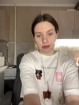 naked, touching my pussy, sitting on your face and milk dripping from my tits onto you - video by NastyushaaLove cam model